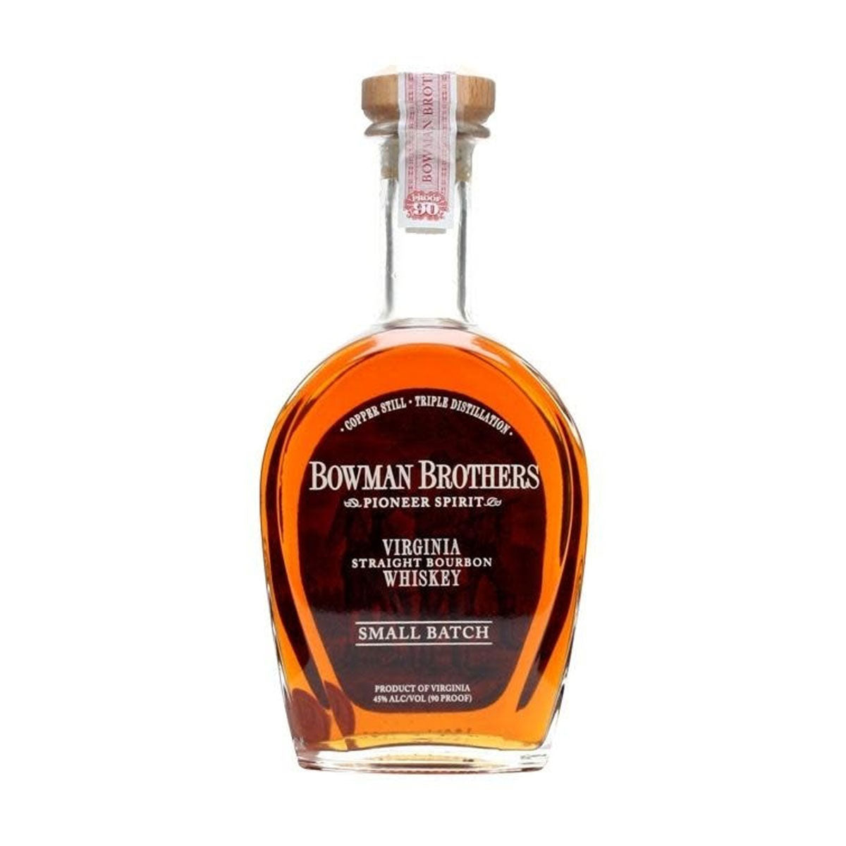 A. Smith Bowman Distillery 'Bowman Brothers' Pioneer Spirit Small Batch Virginia Straight Bourbon Whiskey