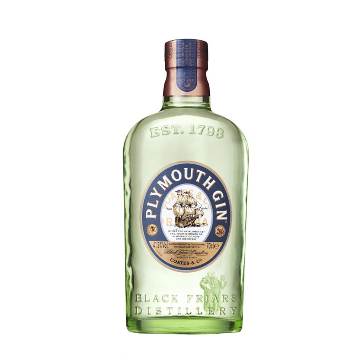 Black Friars Distillery Plymouth Gin 750ml