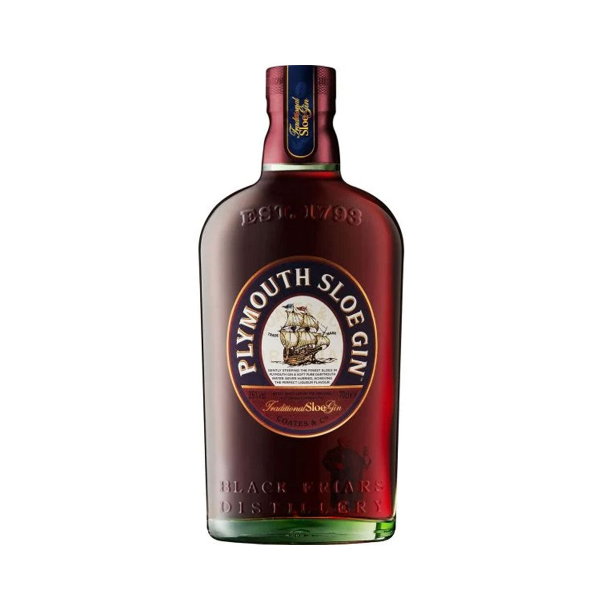 Black Friars Distillery Plymouth Sloe Gin 750ml