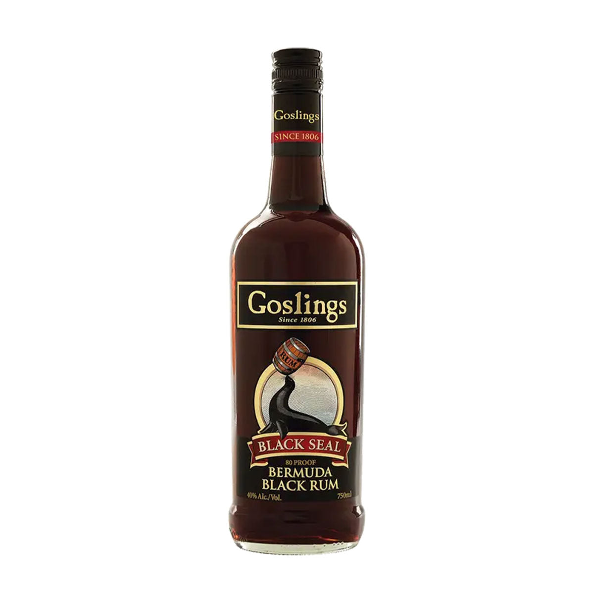 Gosling's Black Seal Bermuda Black Rum 750ml