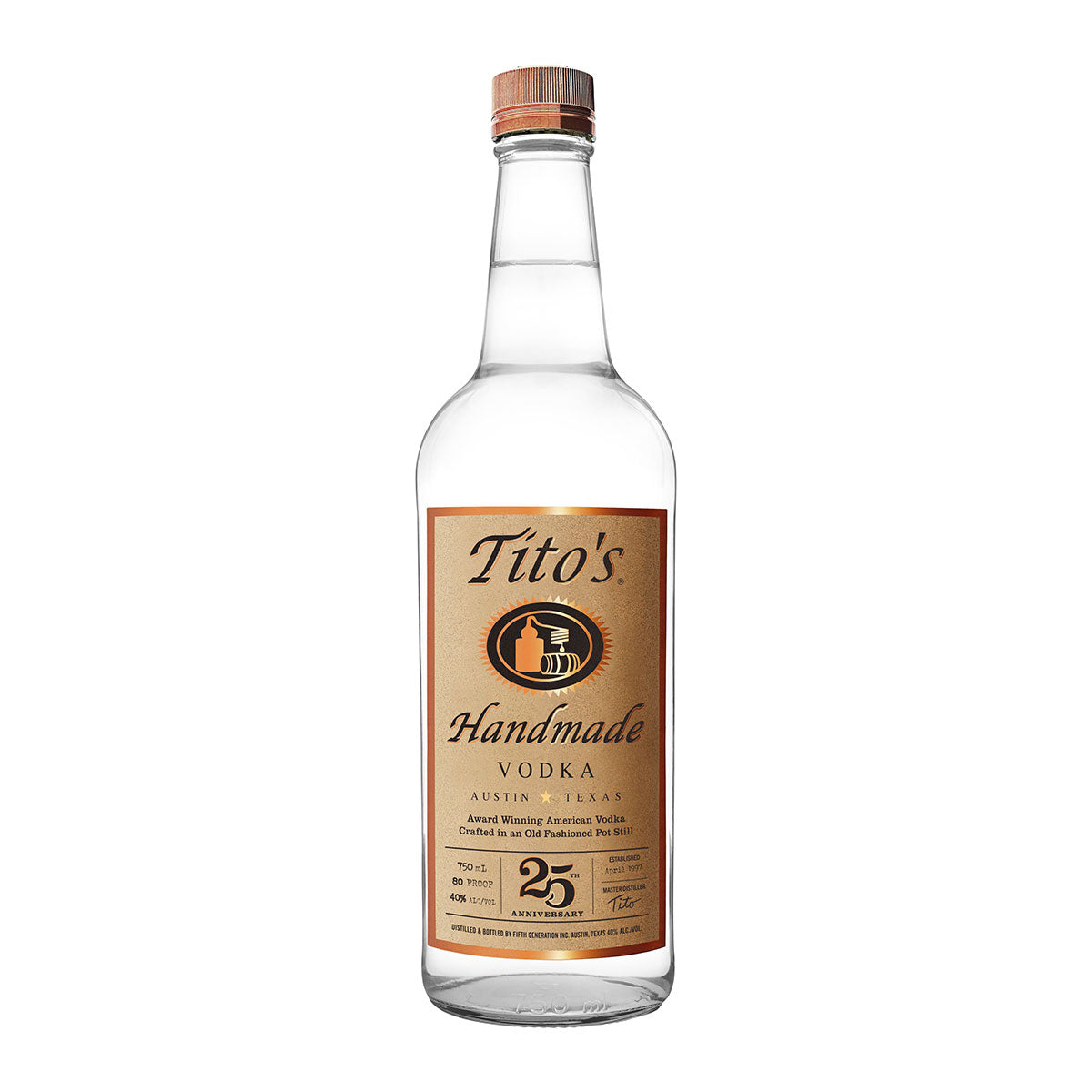 Tito's Handmade Vodka 750ml